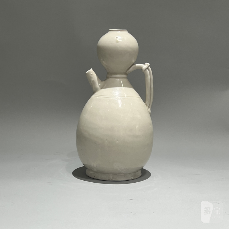明代 白釉葫芦执壶 - 图15